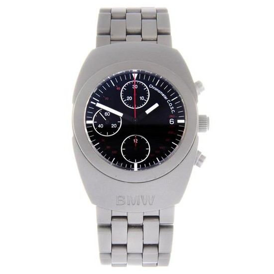 BMW - a gentleman's chronograph bracelet watch.