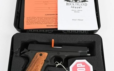 BOXED ROCK ISLAND ARMORY M1911 A1-FS 45 CAL PISTOL