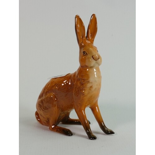 Beswick model of a seated hare 1025