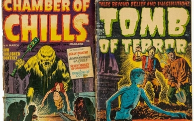 CHAMBER OF CHILLS #6 & TOMB OF TERROR #6 * Lot of 2