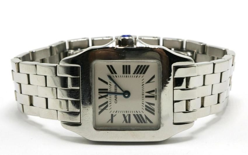 Cartier "Santos Demoiselle" Stainless Steel Watch