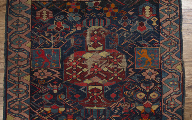 Caucasian blue ground rug