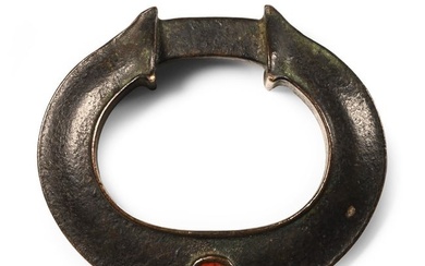 Celtic Style Enamelled Bronze Terret Ring