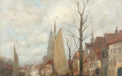 Charles Gruppe (American, 1860 - 1940) An Old Delft