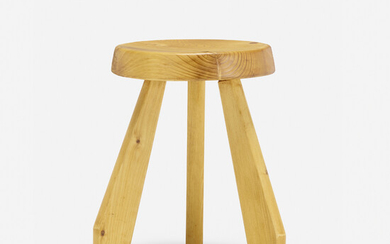 Charlotte Perriand, Stool from Les Arcs, Savoie