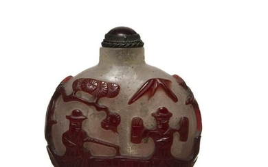 Chinese Peking Glass Snuff Bottle, 18-19th Century
