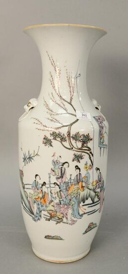 Chinese porcelain vase, ht. 22 1/2". Provenance: Estate