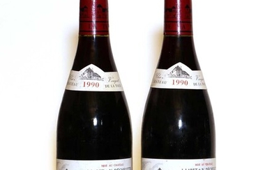 Clos-Vougeot, Grand Cru, Chateau de la Tour, 1990, two bottles