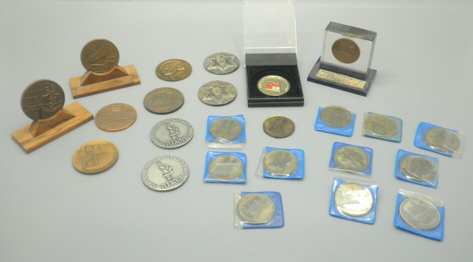 Collection of 24 Old Medals