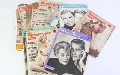 Collection of movie magazines incl. picture goer
