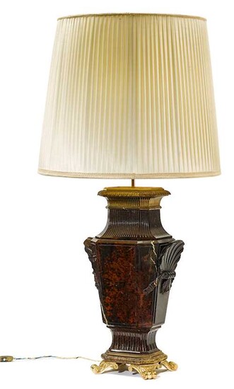 DECORATIVE VASE, AS A TABLE LAMP