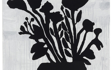 Donald Baechler: Flowers in a Vase