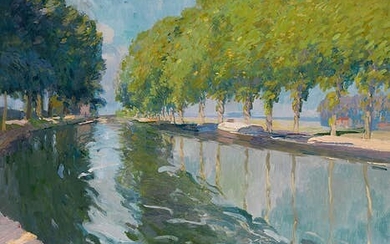 Elie Anatole Pavil, 1873 – 1948, LE CANAL DE L‘OURCQ