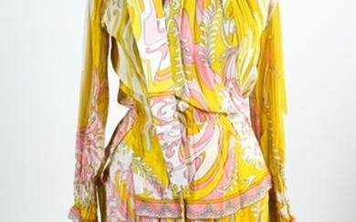 Emilio PUCCI Vintage Silk Chiffon Dress