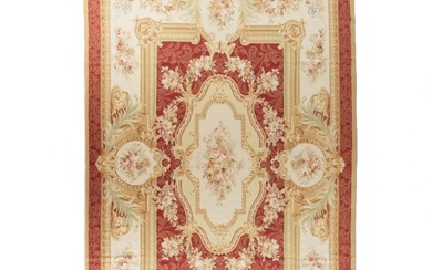 Exceptional, old Aubusson carpet from the 19th century. France.