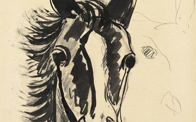 Francis Picabia (1879-1953) Tête de cheval