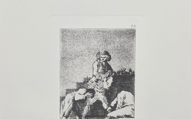 Francisco de Goya: "Al Conde Palatino. Los Caprichos 33"