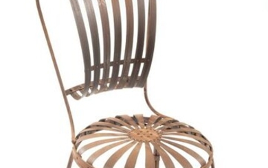 French Spring Steel Garden Chair