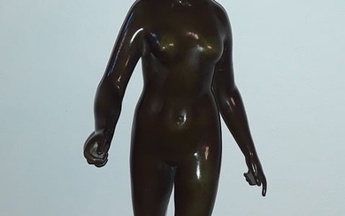 French bronze statue