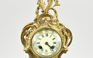 French mantel clock, H 40 cm.