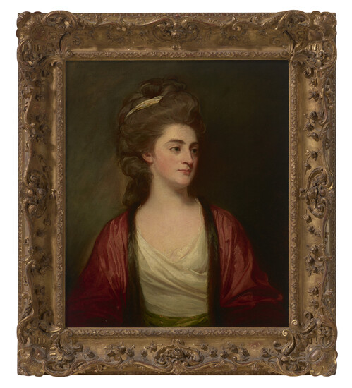 GEORGE ROMNEY (DALTON-IN-FURNESS, LANCASHIRE 1734-1802 KENDAL, CUMBRIA) Portrait of Lady Alicia Wedderburn, née Dundas (1754-1831), half-length