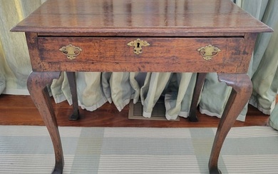 George II Provincial Oak Dressing Table, mid 18th Century