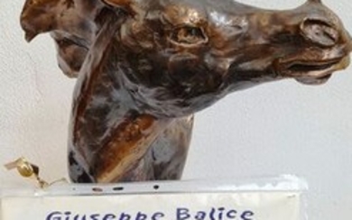 Giuseppe Balice, Polychrome bronze sculpture by Giuseppe Balice