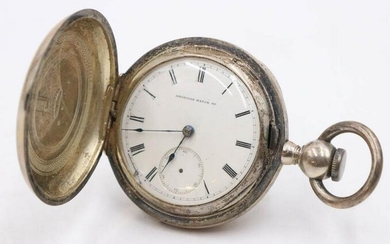 Group of 2 American Metal Pocket Watches