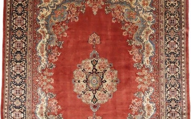 Handmade Classic Floral Antique 10X13 Oriental Rug Vintage Living Room Carpet