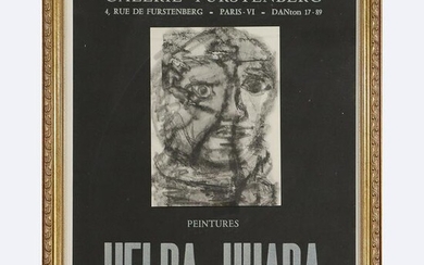 Helba Huara, Galerie Furstenberg Exhibition Poster