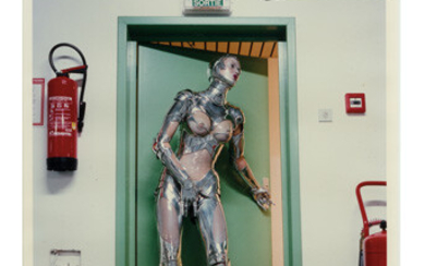 Helmut Newton: Johanna, Robot Suit by Thierry Mugler, Monte Carlo