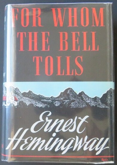 Hemingway, For Whom The Bell Tolls 1st/1st 1940