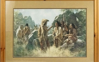 Howard Terpning Limited Edition litho