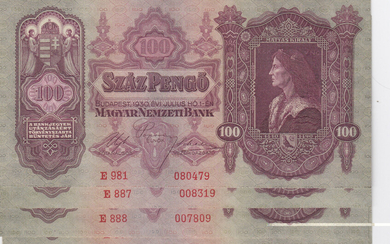 Hungary 100 Pengö 1930 (5)