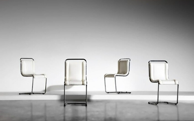 ICO & LUISA PARISI attributed. Four chairs.