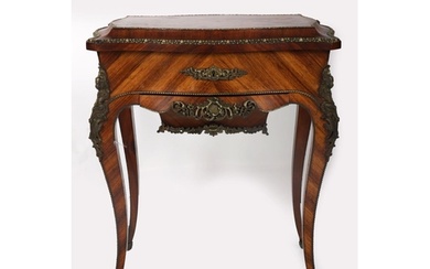 IMPORTANT 19TH-CENTURY SIGNED FRENCH VANITY TABLE