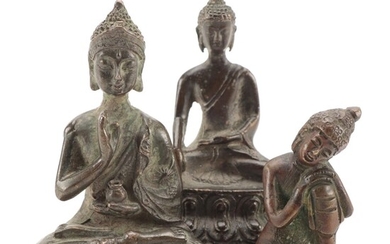 Indian and Chinese Bronze Figures of the Buddha