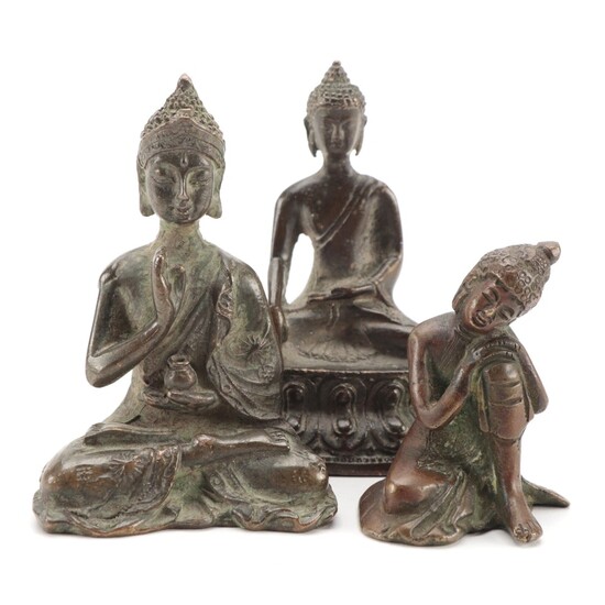 Indian and Chinese Bronze Figures of the Buddha