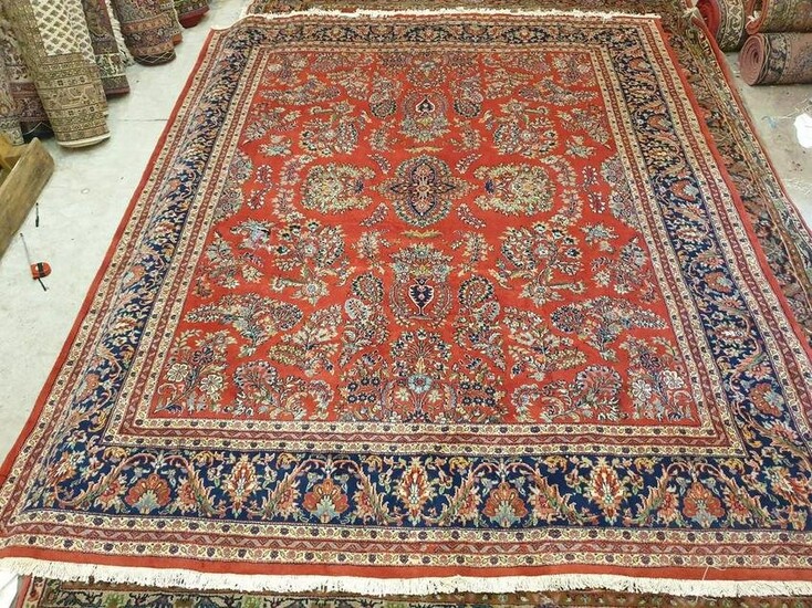Indo Persian Farahan Floral Carpet