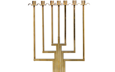 J. ROBERT SWANSON (1900-1981) Seven Light Candelabrum designed 1935, manufactured...