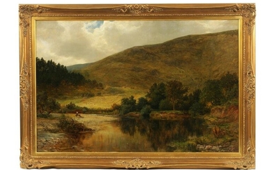 JAMES DOCHARTY (SCOTTISH 1829 - 1878) A LARGE 19TH