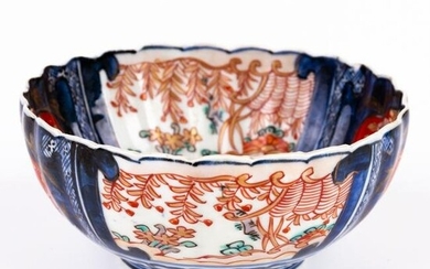 Japanese Imari Porcelain Meiji Bowl 19th Century
