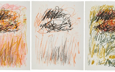 Joan Mitchell Flowers I-III, from Bedford Series