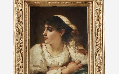 Joseph Coomans (Belgian, 1816–1889) Portrait of a