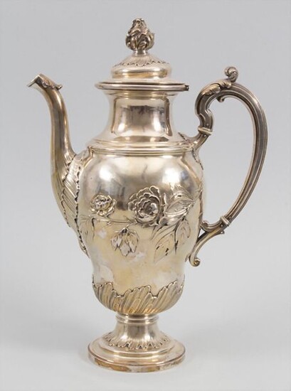 Kaffekanne / A silver coffee pot, Leroy Gustave, Paris 1896
