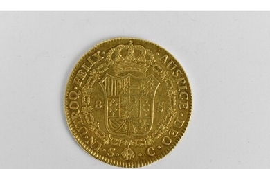 Kingdom of Spain - Charles III (1759-1788) gold 8 Escudos 'p...
