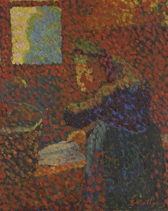 LA GRAND-MÈRE À L'ÉVIER, Edouard Vuillard