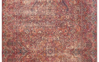 Large Antique Persian Kerman Rug 15 ft 10 in x 9 ft 1 in (4.82 m x 2.76 m)