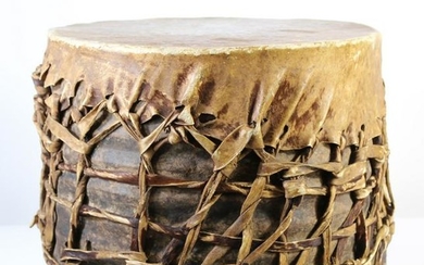 African Dance Drum from Early 1900's