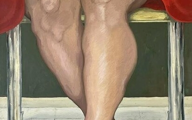 "Legs" Oil on Canvas by Vicki Hartings
